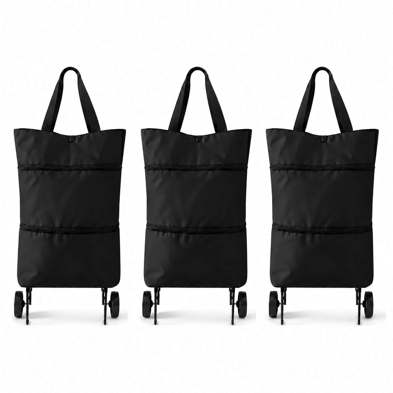 🛒 Foldable Shopping Trolley – Practical Rolling Shopping Bag for Everyday Use