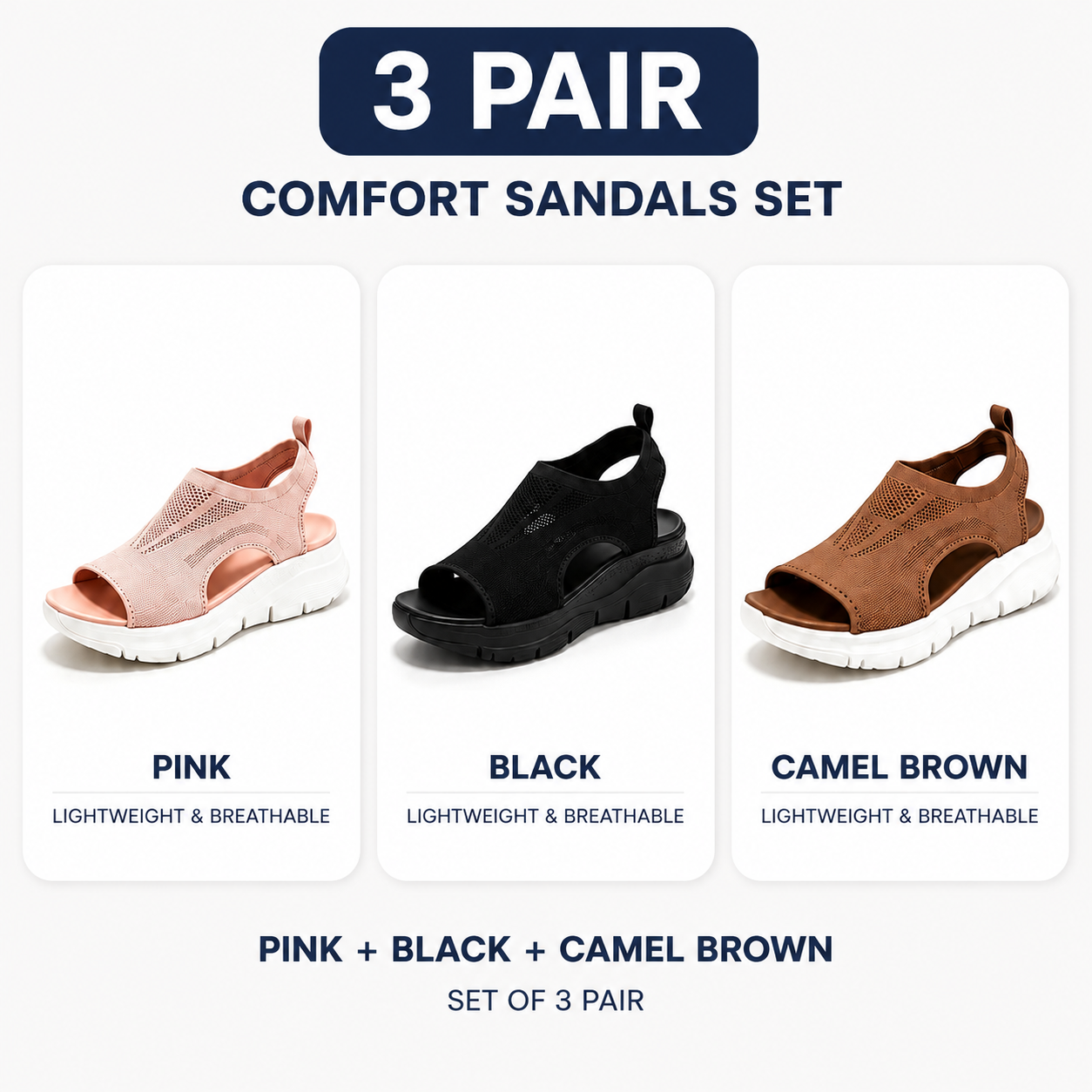 š„ LAST DAY ā 80% OFF ⨠Comfortable Orthopaedic Sandals Designed to Support Tired Feet