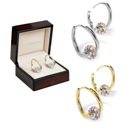 (🔥LAST DAY – 80% OFF) 💎 CZTICLE® Lymphvity MagneTherapy Germanium Earrings