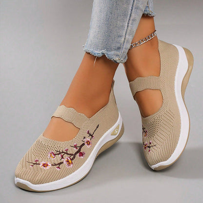 🔥Last Day Promotion 80% OFF - Women's Casual Breathable Slip On Orthopaedic Walking Shoes