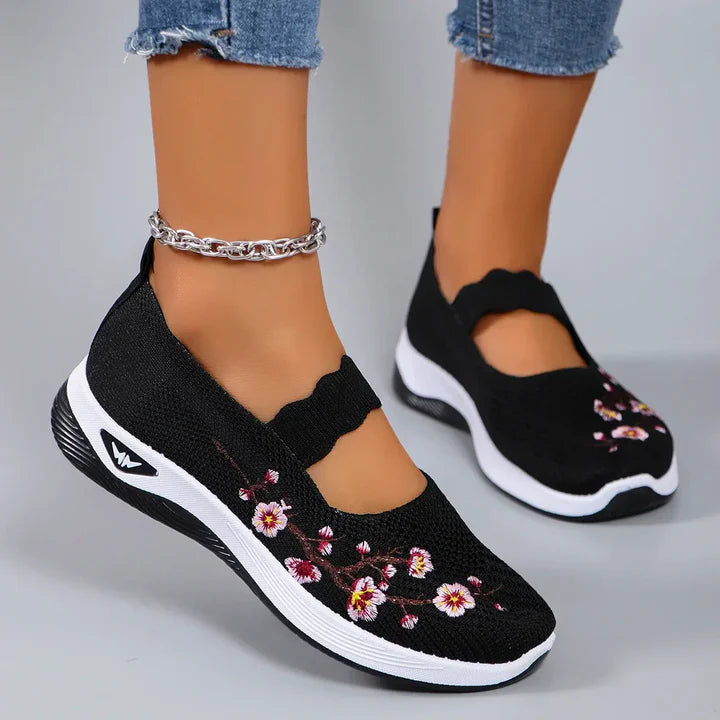 🔥Last Day Promotion 80% OFF - Women's Casual Breathable Slip On Orthopaedic Walking Shoes