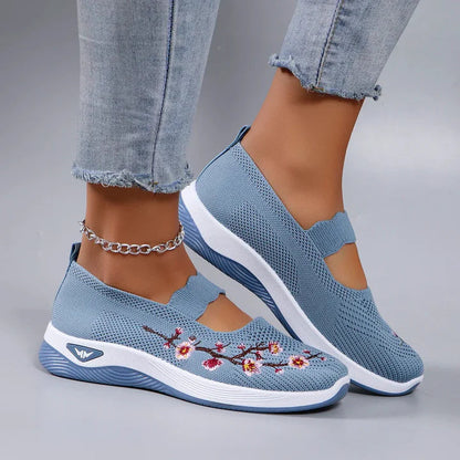 🔥Last Day Promotion 80% OFF - Women's Casual Breathable Slip On Orthopaedic Walking Shoes